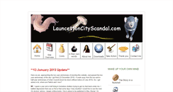 Desktop Screenshot of launcestoncityscandal.com